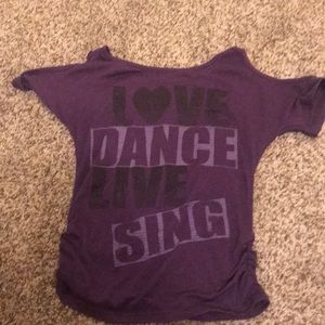 Cute “Love Dance Live Shine”